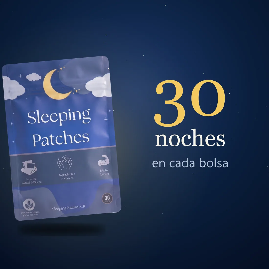 30 noches en cada bolsa
